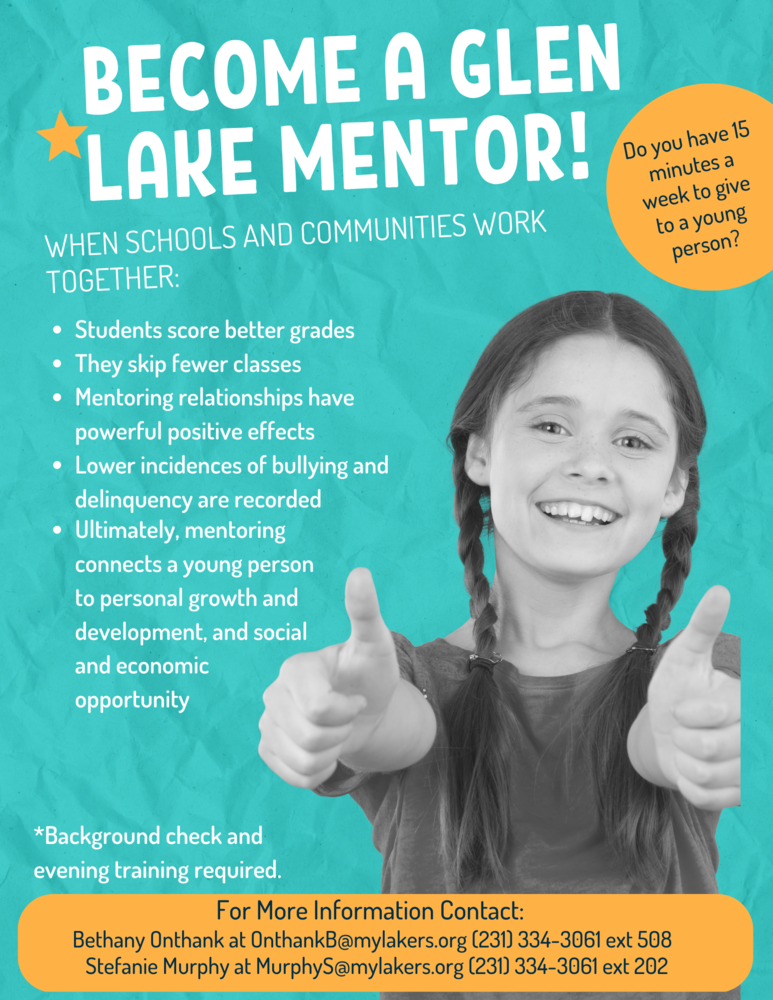 Glen Lake Community Mentoring Program